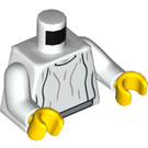 LEGO blanc Princess Leia (20th Anniversary) Minifig Torse (973 / 76382)