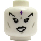 LEGO Weiß Princess Vania Kopf (Einbau-Vollbolzen) (3626)