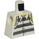 LEGO White Prisoner Torso without Arms (973)