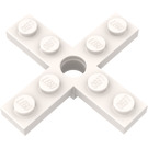 LEGO Blanc Hélice 4 Lame 5 Diamètre avec Rotor Titulaire (3461)