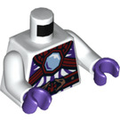 LEGO Wit Pythor Minifiguur Torso (973 / 76382)