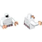 LEGO White Rachel Green Minifig Torso (973 / 76382)