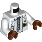 LEGO hvid Ray Arnold Minifig Torso (973 / 76382)