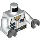 LEGO hvid Rebel Trooper Minifig Torso (973 / 76382)