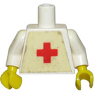 LEGO White Red Cross Doctor Town Torso (973)
