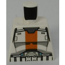 LEGO Blanco Republic Trooper Torso sin brazos (973)