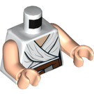 LEGO Білий Rey з Білий Robe Мініфігурка тулуб (973 / 76382)