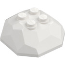 LEGO White Rock 4 x 4 x 1.3 Top (30293 / 42284)