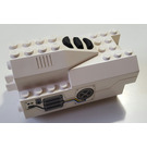 LEGO Rocket Engine with White Battery Box Cover with Fan, Piping and Vent Sticker