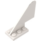 LEGO White Rudder 2 x 5 x 3.7 (3587)