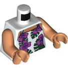 LEGO Wit Sammy Minifig Torso (973 / 76382)