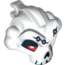 LEGO Weiß Samukai Kopf (12256 / 93847)