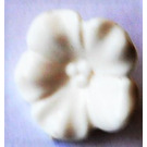 LEGO White Scala Flower with Five Large Petals