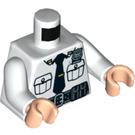 LEGO White Security Guard Minifig Torso (973 / 76382)