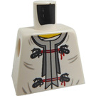 LEGO Blanco Sensei Wu Torso sin brazos (973)