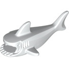 LEGO Weiß Hai Körper mit Kiemen (14518)