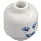 LEGO White Shock Minifigure Head (Recessed Solid Stud) (3274)