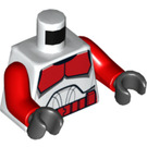 LEGO White Shock Trooper Minifig Torso (973 / 76382)