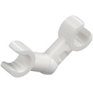 LEGO Blanc Squelette Bras avec Horizontal Main (26163 / 49752)