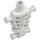 LEGO White Skeleton Torso with Angular Ribs (29980 / 93060)