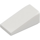 LEGO Blanc Pente 1 x 2 (31°) (5404)