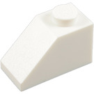 LEGO blanc Pente 1 x 2 (45°) (3040 / 6270)