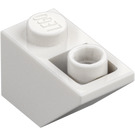 LEGO Blanco Con pendiente 1 x 2 (45°) Invertido (3665)