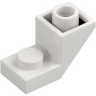 LEGO Blanc Pente 1 x 2 (45°) Inversé avec assiette (2310)