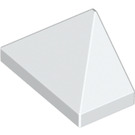LEGO White Slope 1 x 2 (45°) Triple with Smooth Surface (3048)