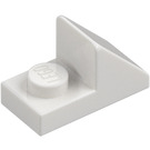 LEGO Blanco Con pendiente 1 x 2 (45°) con Placa (15672 / 92946)