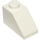 LEGO White Slope 1 x 2 (45°) without Centre Stud