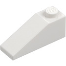 LEGO Blanco Con pendiente 1 x 3 (25°) (4286)