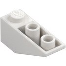 LEGO Vit Backe 1 x 3 (25°) Omvänd (4287)