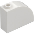 LEGO Blanco Con pendiente 1 x 3 x 2 Curvo (33243)