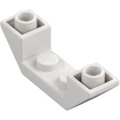 LEGO White Slope 1 x 4 (45°) Double Inverted with Open Center (32802)