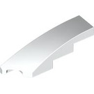 LEGO White Slope 1 x 4 Angled Left (5415)