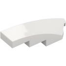 LEGO Bianco Pendenza 1 x 4 Angolato Destra (5414)