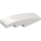 LEGO White Slope 1 x 4 Curved (11153 / 61678)