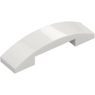 LEGO White Slope 1 x 4 Curved Double (93273)