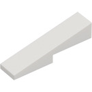 LEGO Blanc Pente 1 x 4 avec Coupé (5654)