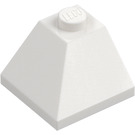 LEGO Blanc Pente 2 x 2 (45°) Pièce de monnaie (3045)