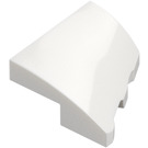 LEGO White Slope 2 x 2 x 0.6 Curved Angled Left (5095)