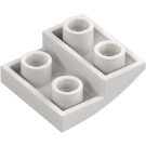 LEGO Blanco Con pendiente 2 x 2 x 0.7 Curvo Invertido (32803)