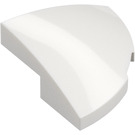 LEGO White Slope 2 x 2 x 0.7 Curved Round Quarter (5852)