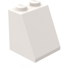 LEGO Blanco Con pendiente 2 x 2 x 2 (65°) sin tubo inferior (3678 / 45676)