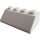 LEGO Wit Helling 2 x 4 (45°) met glad oppervlak (3037)