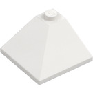 LEGO Bianco Pendenza 3 x 3 (25°) Angolo (3675)