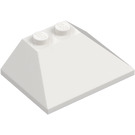 LEGO Blanc Pente 3 x 4 Double (45° / 25°) (4861)