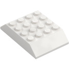 LEGO Blanco Con pendiente 4 x 6 (45°) Doble (32083)