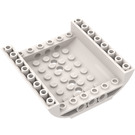 LEGO Hvit Skråning 8 x 8 x 2 Buet Omvendt Dobbel (54091)